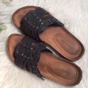 AEO Black Sandals